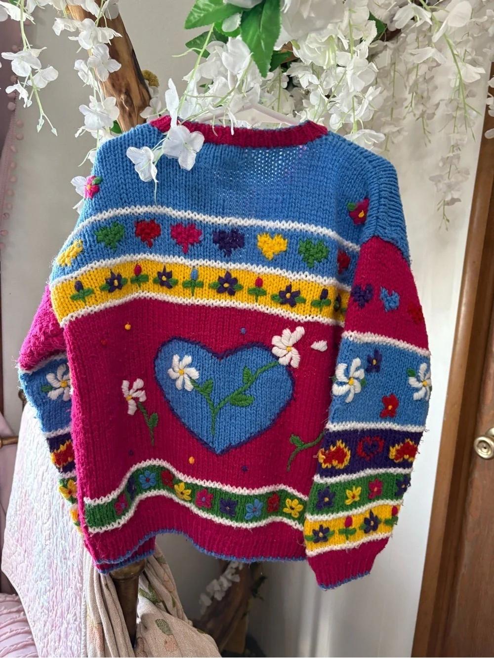 Vintage cozy hand